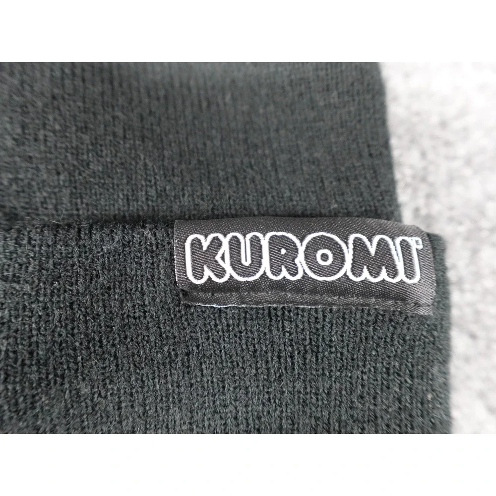 Sanrio Kuromi Beanie Hat Unisex OS Black Good Jester‎ Ears Pink Skull Knit Hat